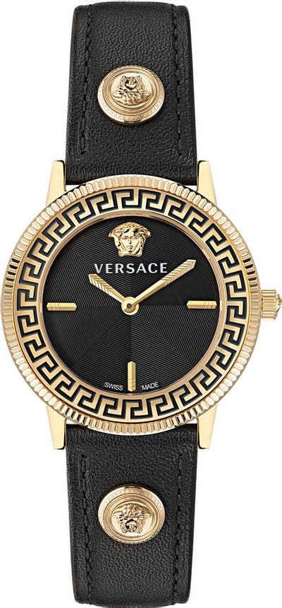 versace uhr damen schwarz|Versace Damenuhren online .